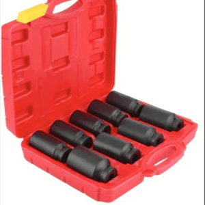 SET 8 BUSSOLE 1" POLLICE ESAGONALI IMPATTO 22 - 41 MM PISTOLA AVVITATORE GRANDI 023ox