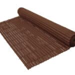 Arella canniccio pvc 100X300 marrone recinzione separè giardino piscina 696ds