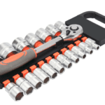 Set chiavi bussola bussole cricchetto reversibile 1/2" 19 pz 8 32 mm 921to