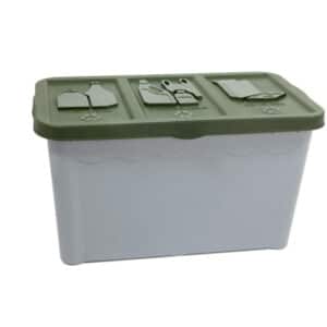 Contenitore ecotris pattumiera plastica raccolta differenziata 115 lt rifiuti 207