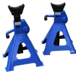 Coppia cavalletti 3 tonnellate ton t fuoristrada auto camion supporti cricchetto cric S3Tsa