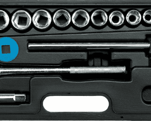 Set chiavi bussola bussole cricchetto 1/2" 24 pz 8 30 mm 400to