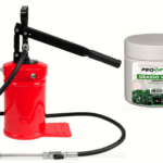 Kit ingrassatore 4 Kg + grasso verde universale sapone di litio 4,5 Kg lubrificante 417to
