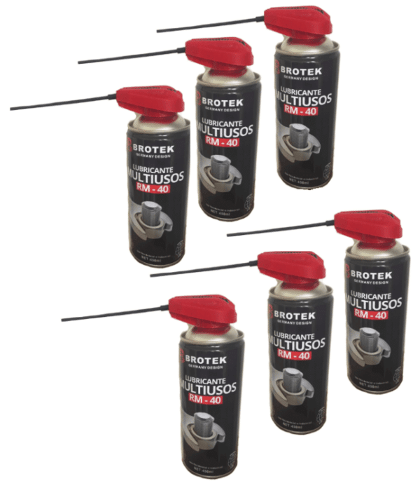 6 pz spray olio lubrificante  sbloccante anticorrosivo simile svitol 450 ml 026ox