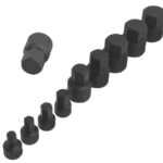 Bussole 9 pz impatto esagonali 1/4" 3/8" avvitatore bussola 6 19 mm 9HEXsa
