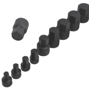 Bussole 9 pz impatto esagonali 1/4" 3/8" avvitatore bussola 6 19 mm 9HEXsa