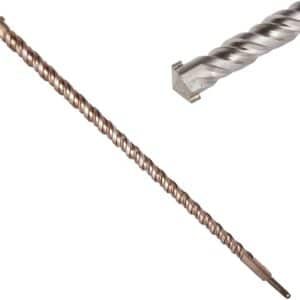 Punta per muro sds plus 28 x 600 mm tassellatore demolitore 28x60 cm cemento 235a