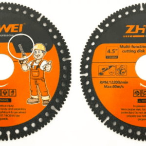 KIT 2 DISCHI MULTIFUNZIONE TAGLIO 115x22.23x1 mm SEGMENTATO SMERIGLIATRICE 312zh