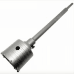 FRESA A TAZZA MM 120 CAROTATRICE CON ASTA SDS plus 650 MM CEMENTO MURO MATTONI