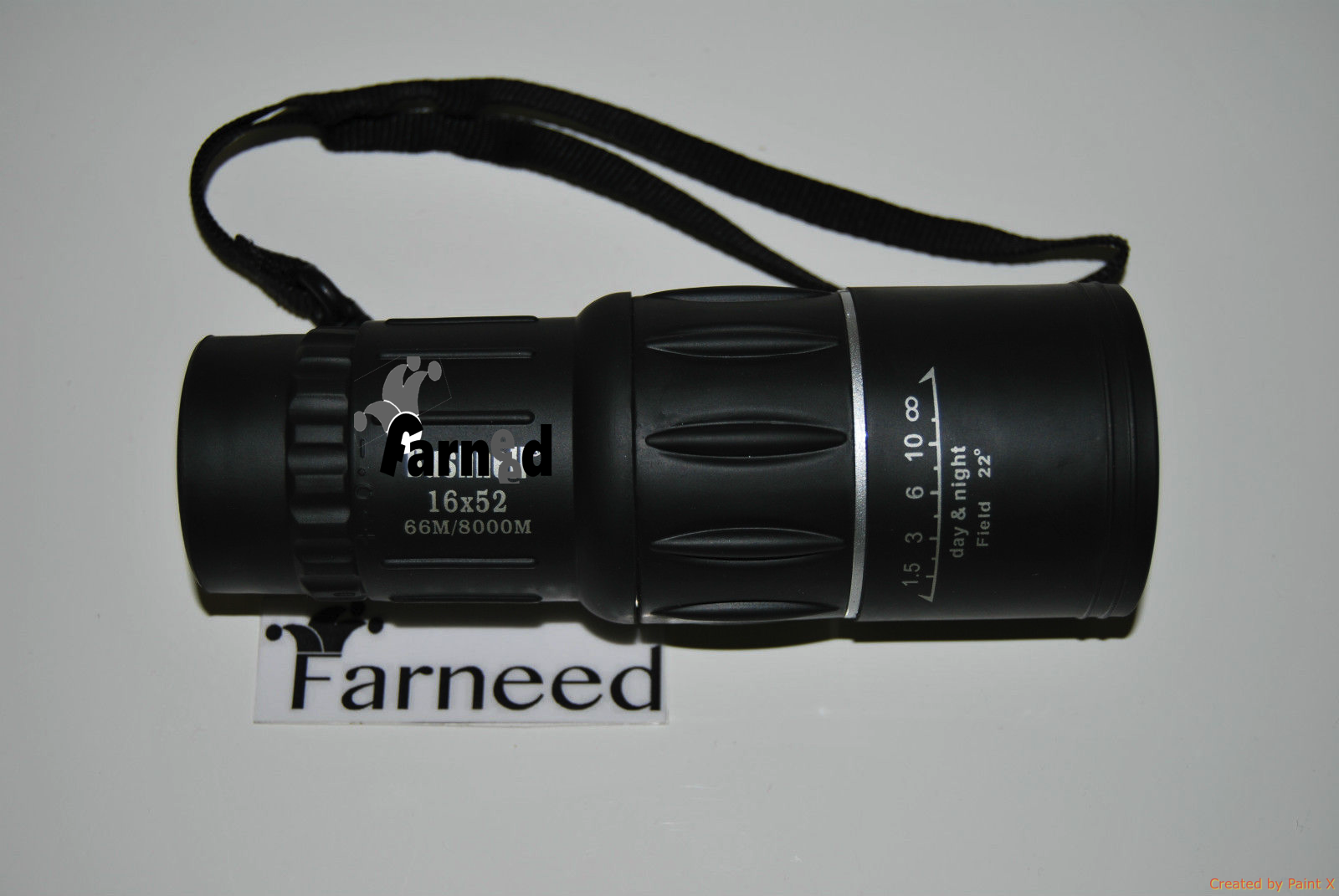 monocolo.png MONOCOLO BINOCOLO CANNOCCHIALE ZOOM INGRANDIMENTO 16x52 MM farneed caccia - immagine 1