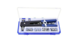 KIT 86 PZ RIVETTATRICE PER INSERTI RIVETTI FILETTATI FILETTI M3 M4 M5 M6 M8 767 - immagine 3