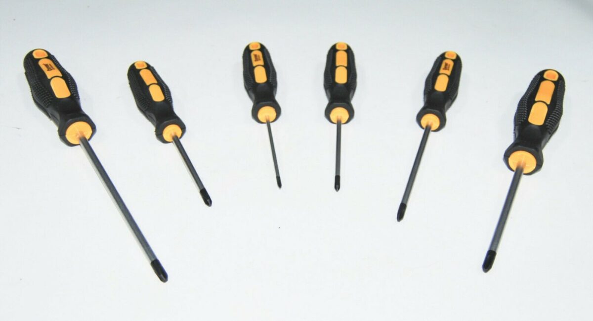 SET CACCIAVITI 6 PZ GIRAVITI CALAMITATI CALAMITA 3 PUNTE Y TRIWING TRIGRAM 014 X - immagine 3