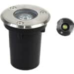 Faretto incasso 3W led esterno segnapasso calpestabile IP65 luce fredda 575air