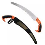 Segaccio manuale tripla affilatura 330mm potatura giardinaggio pota curvo acciaio temperato 573d