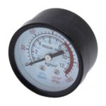 Manometro misuratore pressione compressore aria 12 BAR 180 PSI 1/8" 908s