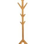 Appendiabiti da terra appendino giacche in bambù bamboo albero cm 60x60x176 h 053ve