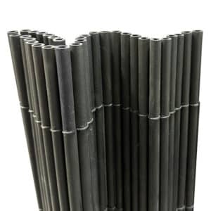 Arella canniccio pvc cm 150x300 grigio antracite recinzione separè giardino piscina 297v