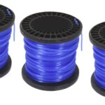 3 pz filo per decespugliatore stellato 3 mm 60 mt bobina tagliaerba giardino cavo matassa 596to