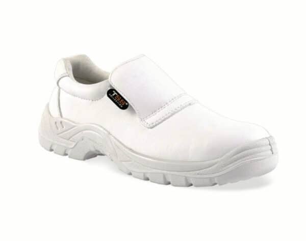 Scarpe antinfortunistiche SILVER TSS scarpa mocassino lavoro S2 SRC bianco TG 40
