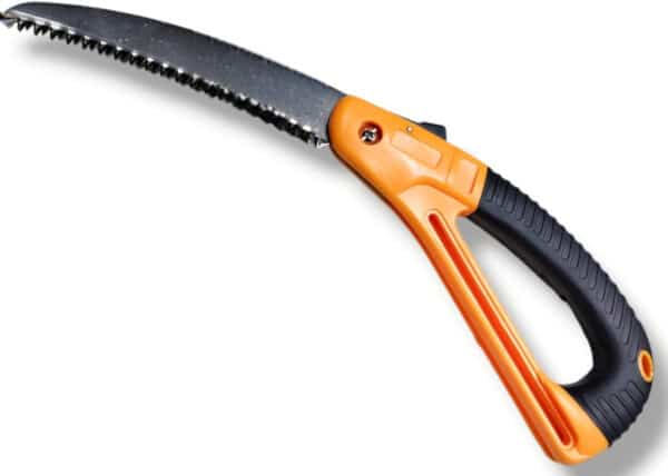 Segaccio manuale tripla affilatura 180mm potatura giardinaggio pota curvo acciaio pieghevole 761ho