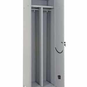 Armadio armadietto spogliatoio palestra sporco pulito con tramezzo 2 posti 1 anta cm 50x50x179 h 377pr