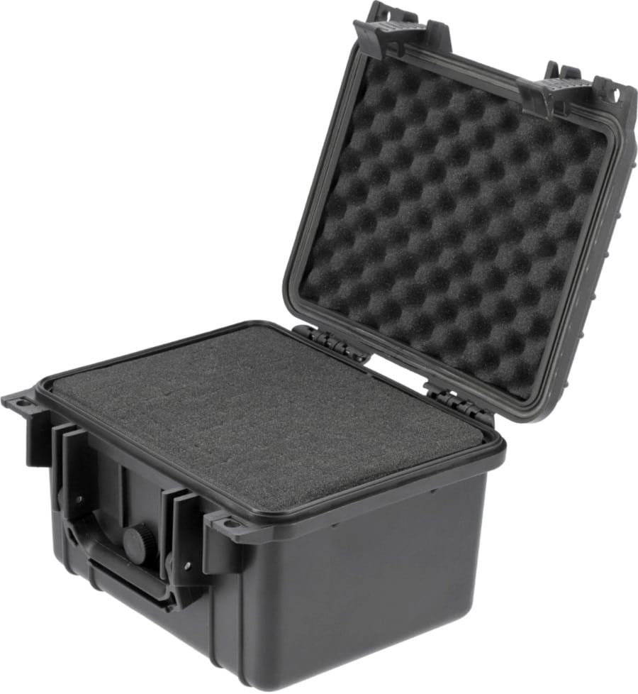 Cassetta valigetta ermetica porta oggetti sport drone mm 270x246x175 impermeabile 353to