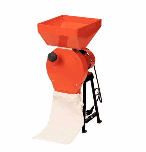 Mulino elettrico macina grano cereali raccolto semi 1500w con supporto sacco 995ev