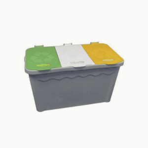 Contenitore unitris pattumiera plastica raccolta differenziata 115 lt rifiuti 221du