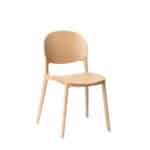 Sedia polipropilene cucina bar ristorante giardino sedie interno esterno impilabile beige tortora 167ro