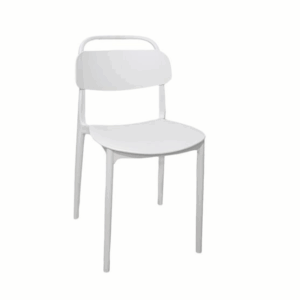 Sedia polipropilene cucina bar ristorante giardino sedie interno esterno impilabile bianco cue198