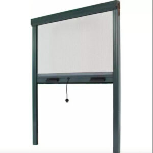 ZANZARIERA A RULLO AVVOLGIBILE FINESTRA 140x170 RIDUCIBILE ALLUMINIO GRIGIO 3404
