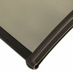 PENSILINA TETTOIA POLICARBONATO COMPATTA PLEXIGLAS COPERTURA 100x80cm MARR 556 - immagine 2
