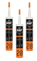 5pz silicone sigillante acrilico bianco cartuccia 310 ml interni esterni 847se - immagine 2