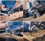 FRESA LIMA RASPA PIATTA ROTANTE INTAGLIO LEGNO SMERIGLIATRICE FLEX BORDATURE 574 - immagine 4