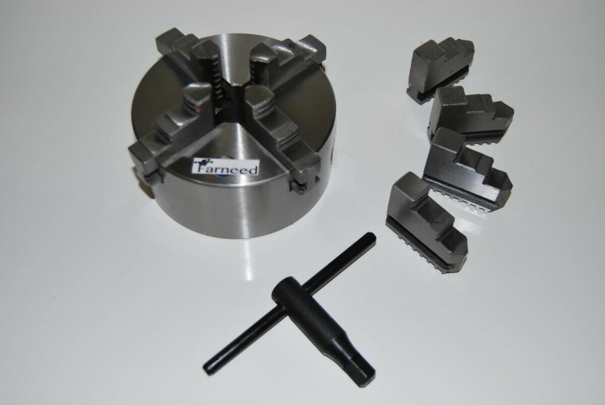 MANDRINO AUTOCENTRANTE PER TORNIO 4+4 GRIFFE � 125mm - immagine 3