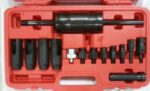 KIT 14 ACCESSORI ESTRATTORE INIEZIONE MARTELLO ESTRAZIONE INIETTORI UNIVERSALE 561