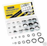 ANELLI 300PZ TENUTA ESTERNA GIUNTI MOLLE FERMI ANELLO SICUREZZA CUSCINETTI - immagine 2