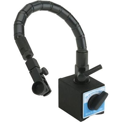 504.jpg BASE MAGNETICA SNODATA PER COMPARATORE TORNIO FRESA SUPPORTO MAGNETICO SNODO A13 - immagine 1