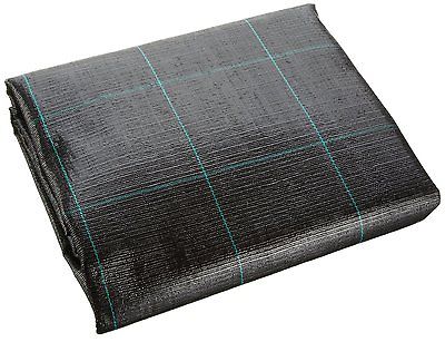 623.jpg TELO PACCIAMATURA NERO QUADRETTATO VERDE POLIPROPILENE ANTISTRAP MT 25 X 1mt - immagine 1