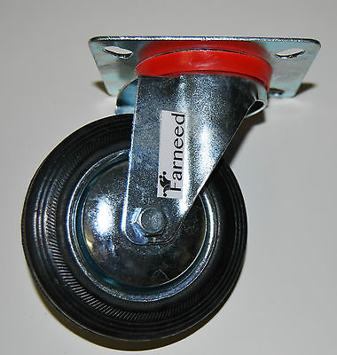 712.jpg RUOTA PER CARRELLO CARRELLI RUOTE BASE GIREVOLE 3'' 7,5 cm INDUSTRIALE 199 - immagine 1