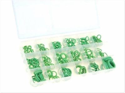 82.jpg KIT ORING ASSORTIMENTO O-RING VERDI GUARNIZIONI IMPIANTI ARIA CONDIZIONATA 270PZ - immagine 1
