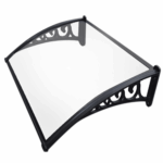 PENSILINA TETTOIA POLICARBONATO COMPATTO PLEXIGLAS COPERTURA 120x100cm 631v