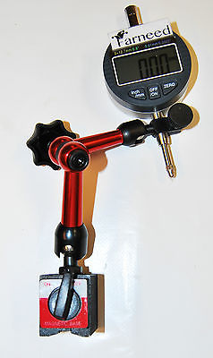 83.jpg BASE MAGNETICA SNODABILE PICCOLA CON COMPARATORE CENTESIMALE DIGITALE FARNEED 12 - immagine 1