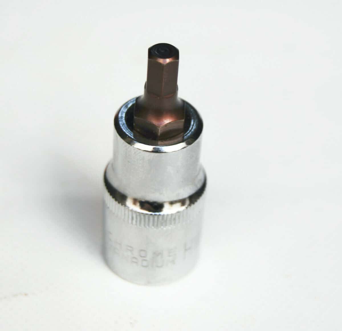 BUSSOLA H6 CHIAVE A BUSSOLA ESAGONALE H6 CORTA PUNTA 55 MM 1/2" BUSSOLE ACCIAIO CHIAVI - immagine 1