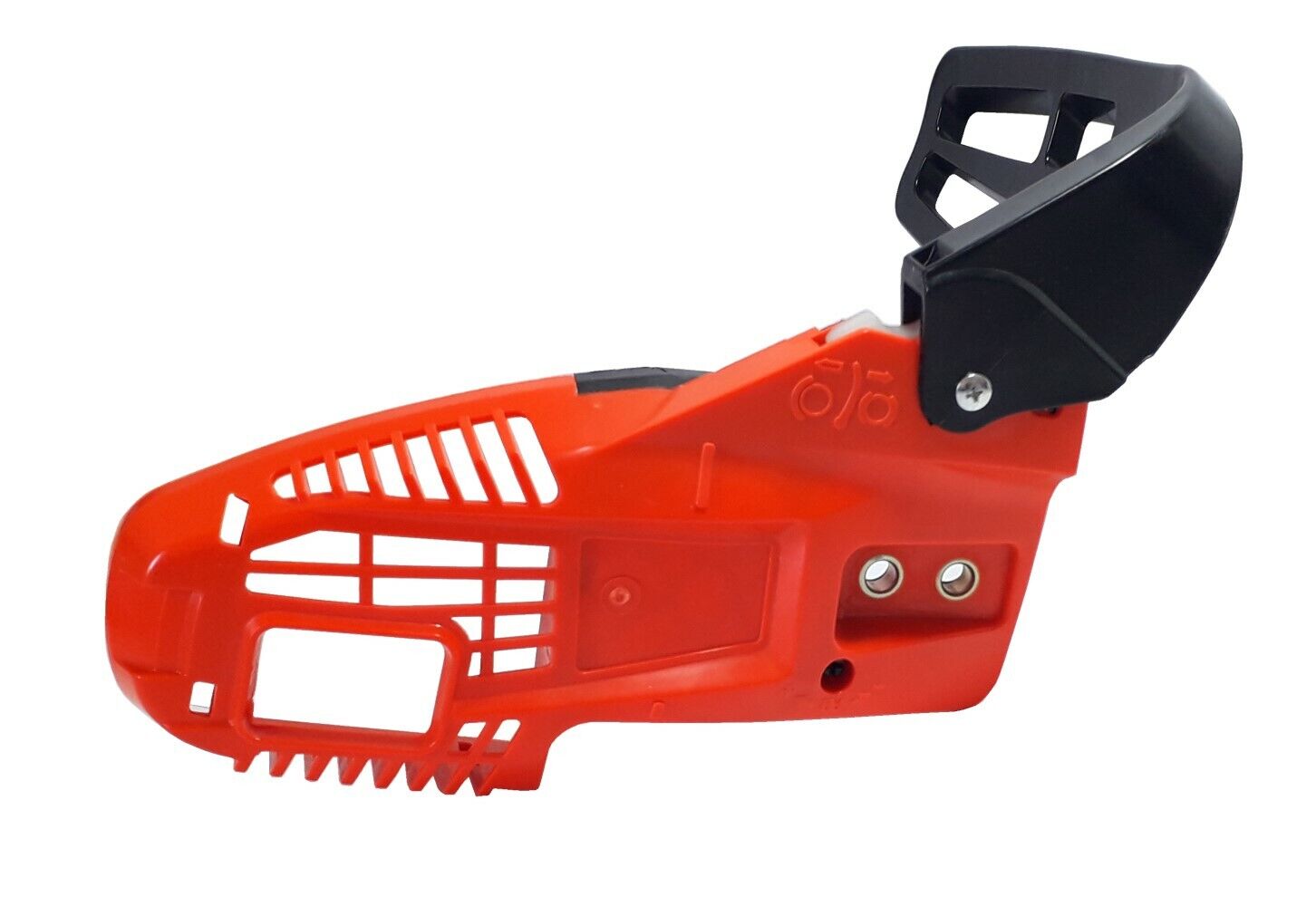 CARTER FRENO CARTER FRENO COMPLETO MOTOSEGA MOTO SEGA A SCOPPIO 25CC POTATURA POTARE POTA 2 FORI - immagine 1