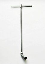 CHIAVE A T SNODATA SNODO LUNGA BUSSOLE BUSSOLA CANDELA CANDELETTE CANDELE 18 MM