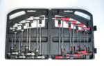 SET KIT 16 PZ CHIAVI CHIAVE A T ESAGONALI TORX LUNGHE VALIGETTA CASSETTA 052 - immagine 5