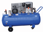 COMPRESSORE ARIA PROFESSIONALE 300LT 380V 5,5CV TRASMISSIONE CINGHIA TRIFASE SA - immagine 2