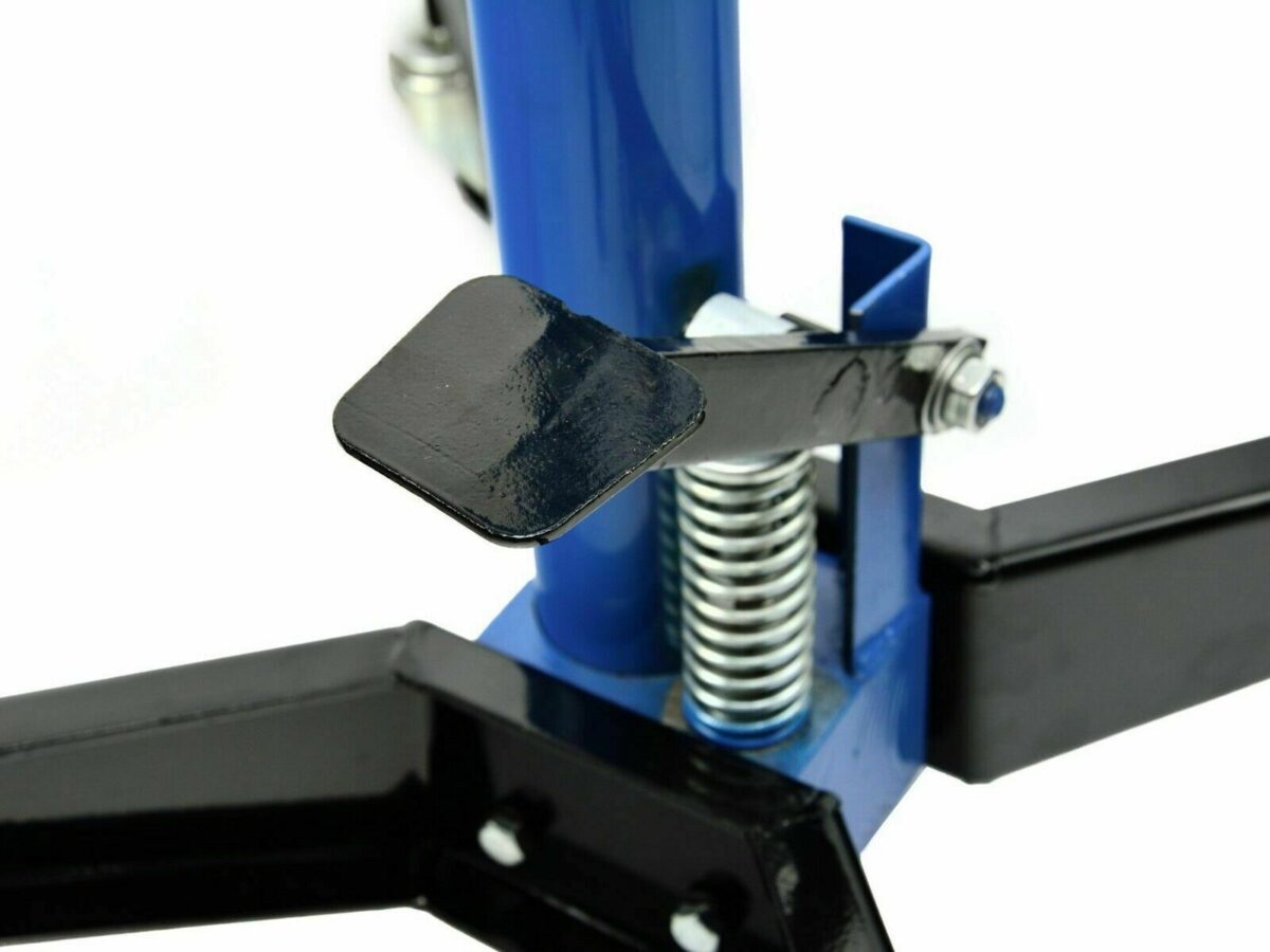 CRICK SOLLEVATORE DA FOSSA IDRAULICO PEDALE 500KG 0,5 T SOTTOPONTE CAMBIO MOTORE - immagine 4