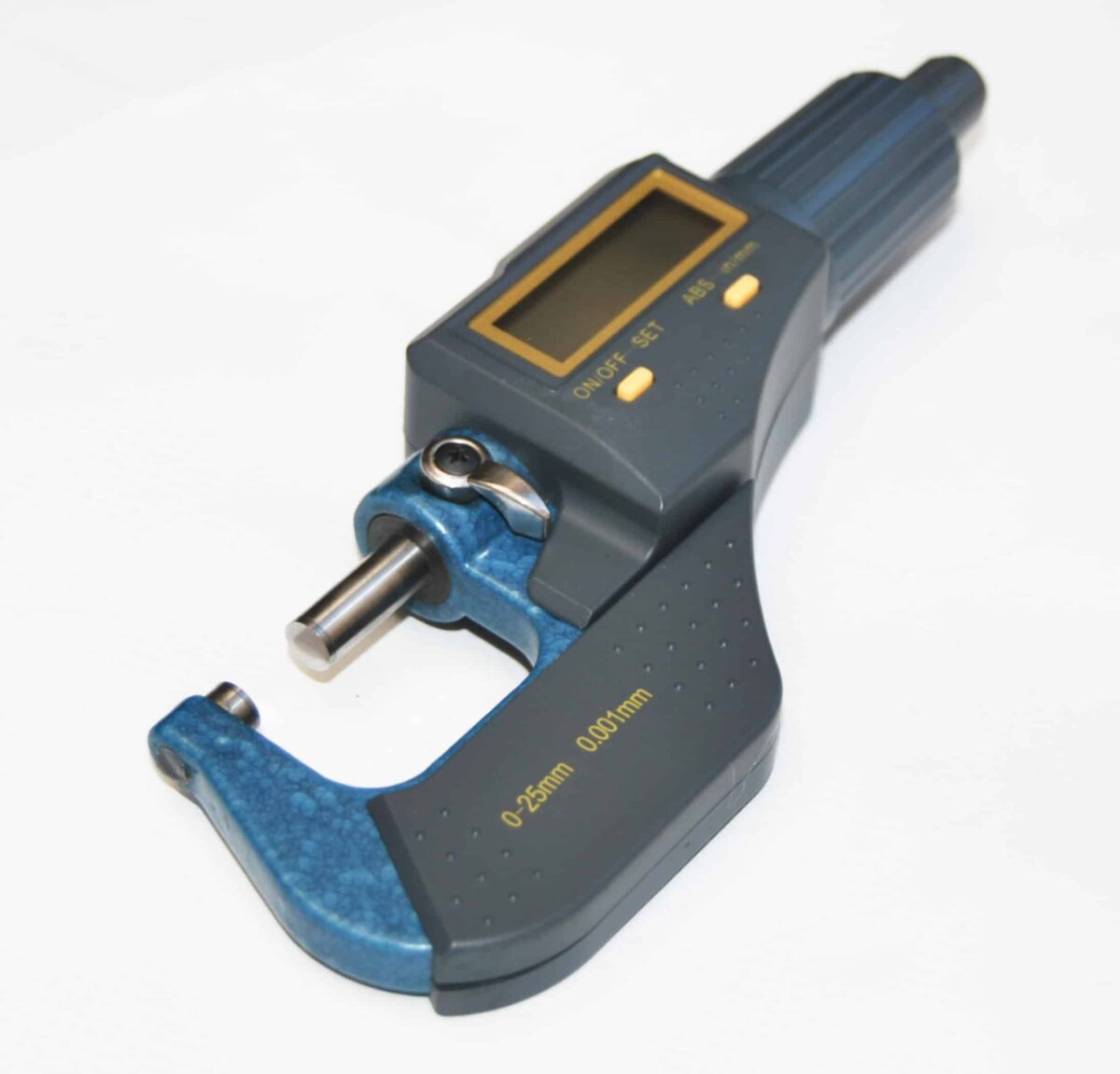 MICROMETRO MILLESIMALE DIGITALE 0 ÷ 25 mm spessimetro spessore 7 - immagine 2